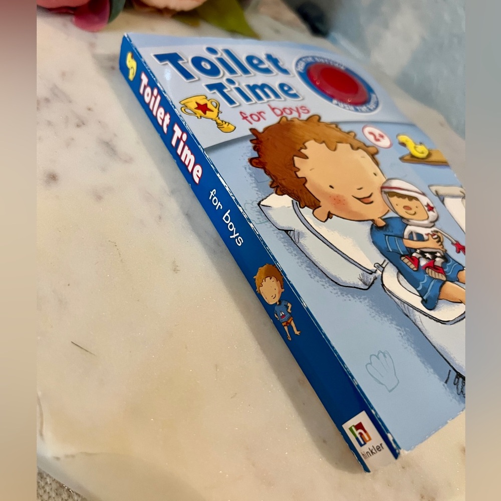 Toilet Time for Boys Interactive Book - Picture 3 of 5